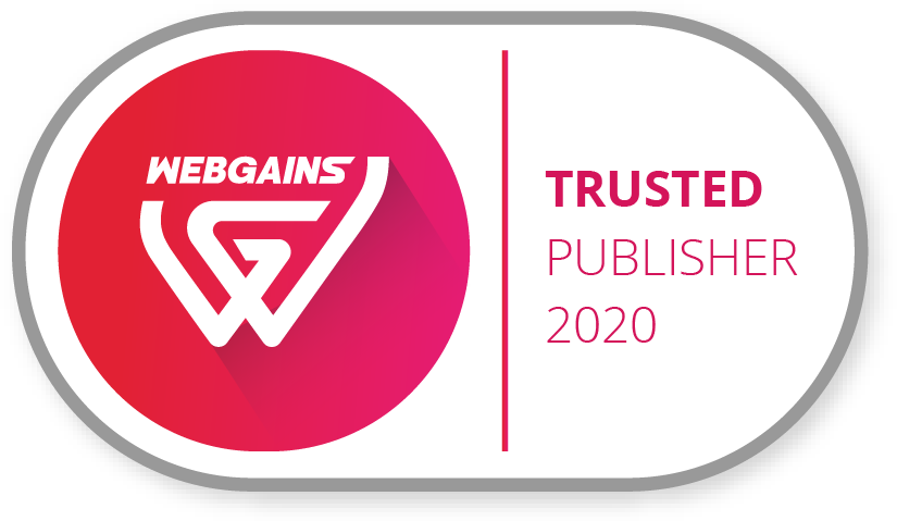 Webgains Trusted Publisher 2020